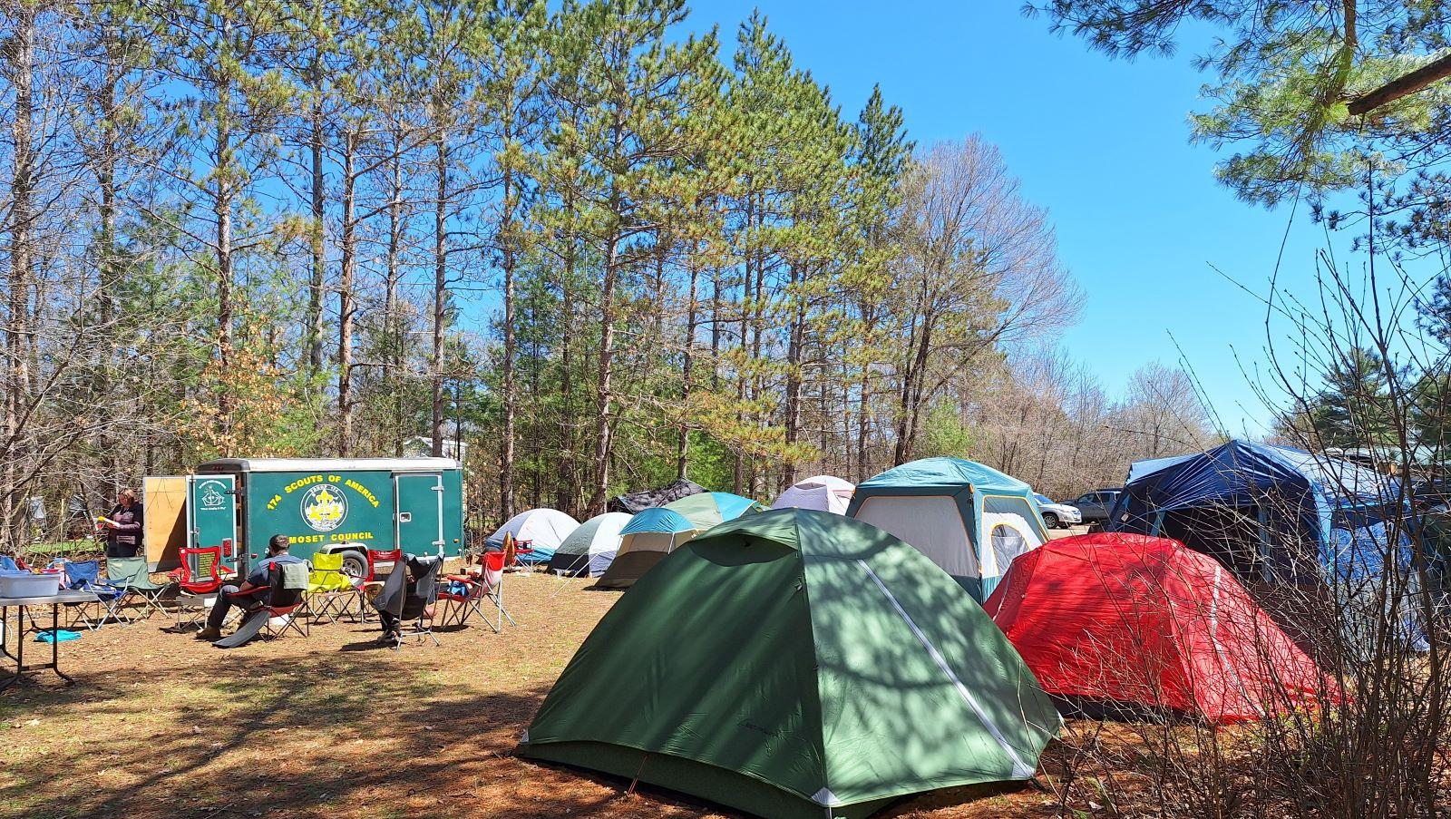 Scouting America District Camporee at Historic Point Basse