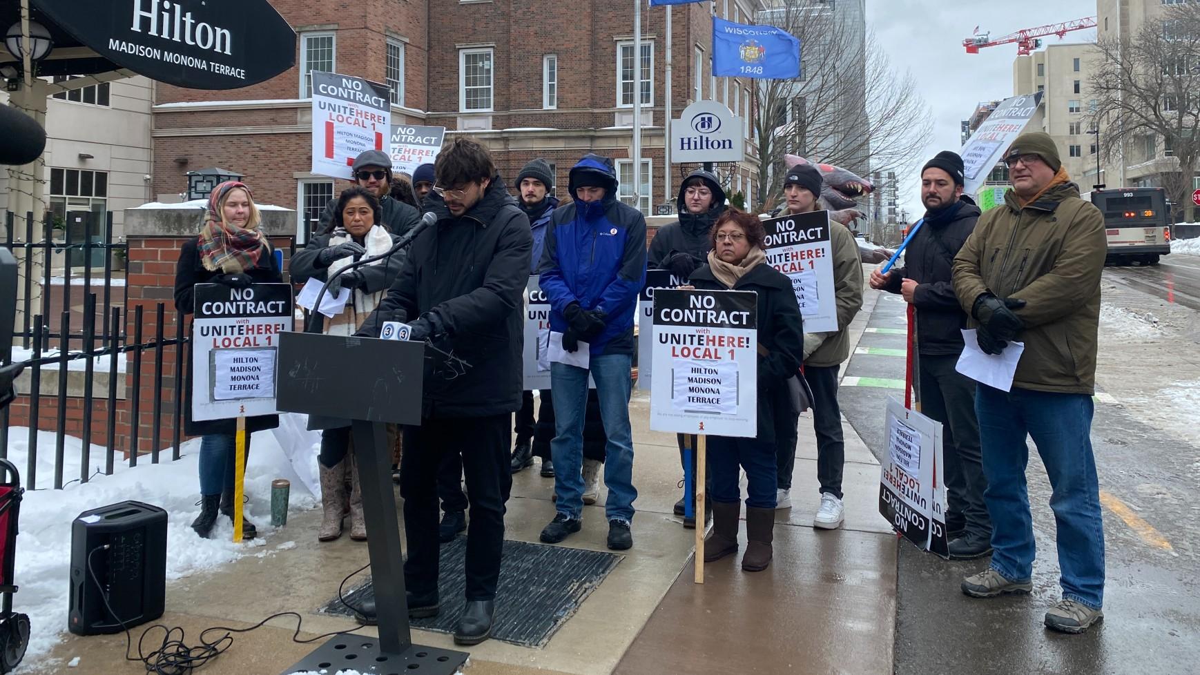 Union report: One third of workers at Madison Hilton Monona Terrace are on Medicaid or uninsured